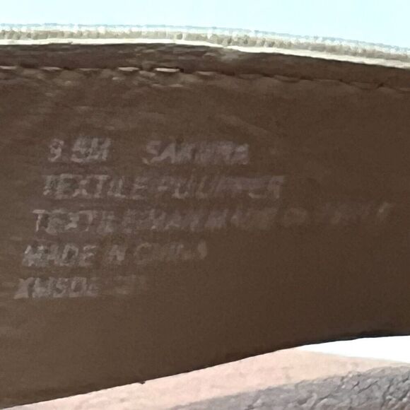 Tommy Bahama Sandals Womens 9.5M Metallic Gold Comfort Casual Wedge Slip On Shoe - Picture 9 of 10